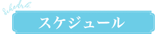 スケジュール
